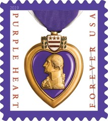 United States Postal Service Purple Heart Medal 2019 2 Sheets Of 20 Patriotic