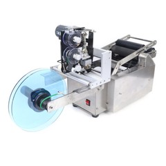 Professional Bottle Labeling & Coding Machine Desktop Semi-auto Bottle Labeller