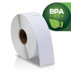 OfficeSmartLabels 1-1/8 x 3-1/2 inch Removable Address Labels, 12 Roll