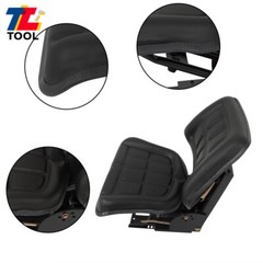 Black Tractor Suspension Seat For Ford New Holland 3300 3930 3910 6000 7600