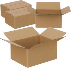 Corrugated Boxes Pack 10,20, 25, 50 Cartons Shipping, Packaging, Moving, Storage