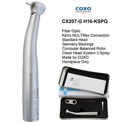 COXO Dental Fiber Optic High Speed Handpiece CX207-G KAVO NSK Coupler 4 6 Hole