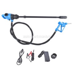 Electric Drum Barrel Pump: 120V AC/12V DC Operation, 5 GPM Flow Capacity