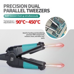 YIHUA 982D-III Precision Soldering Station and Tweezers For Microscope Soldering