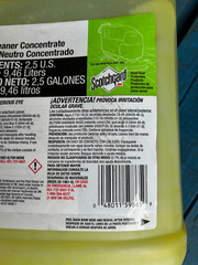 3M Neutral Cleaner Concentrate 2x 2.5 gallons 8659 ScotchGard hard floor protect