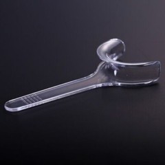 4Pcs Dental Intraoral Cheek Lip Retractor T-Shape Mouth Opener Clear S/L Size