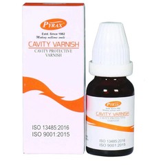 Hyperesthesia Bottle of 15 ml Pyrax Cavity Varnish for Treatment of Teeth (fs),