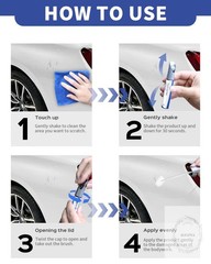 744/9744 Brilliant Silver Metallic Touch Up Paint Compatible with Mercedes-Benz