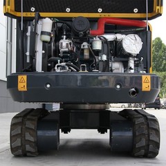 3.5 Ton Mini Excavator Kubota V1505 Cab AC Boom Swing Hydraulic Pilot EPA 25HP