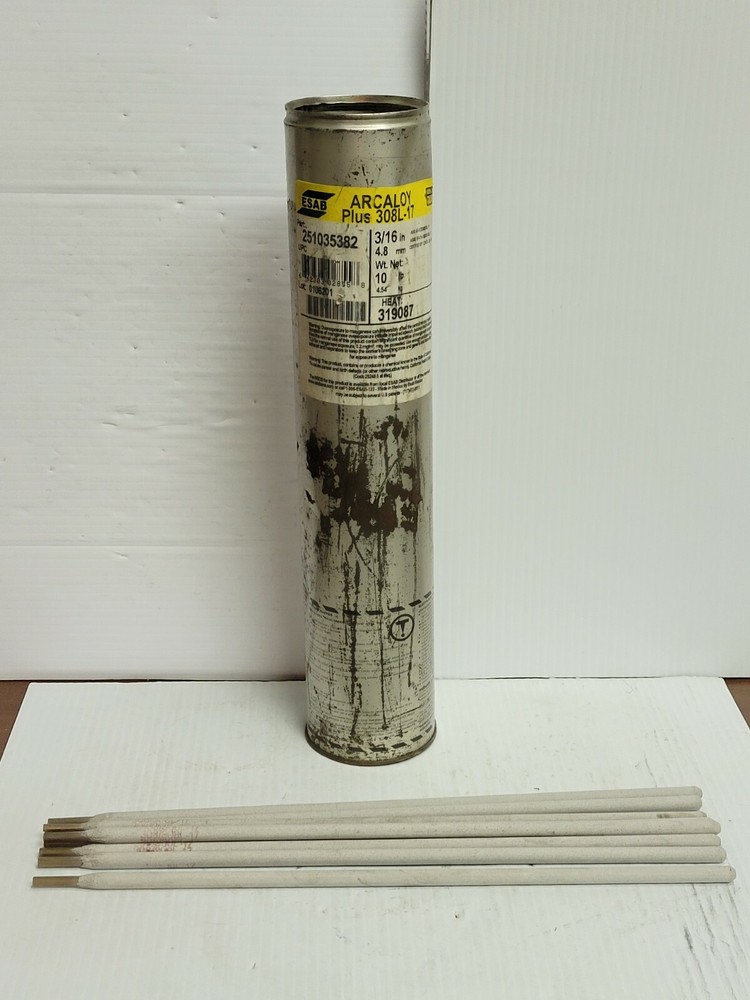 NEW 1.4LBS 8PCS ESAB WELDING ELECTRODE 308L-17 3/16X14