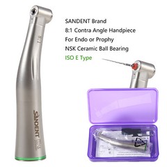 Dental 8:1 Endo Handpiece Endodontic Contra Angle Mini Head Push Button fit NSK