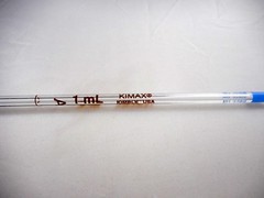 KIMAX Glass Class A 1mL TD Reusable Bulb Volumetric Pipette Pipet 37004-1