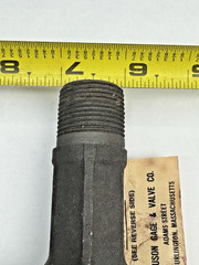 JERGUSON Gauge Valve 3/4 MNPT x 1/2 FNPT 6000 PSI a105-GR2 X CR13 13Y FD84