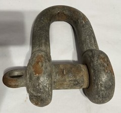 Large Shackle Anchor Rigging With Screw In Pin Weighs 15 1/2 Pounds Heavy Duty