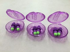 3 Earplugs Moldex Rockets Uncorded With Case 3 Pairs 6400 Earplug Reusable