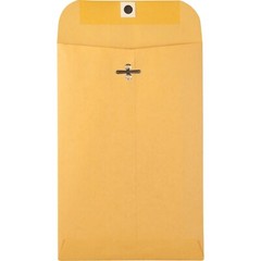100 Pcs CLASP ENVELOPES 6”x9” Kraft Shipping Mailing Gummed Business Manila