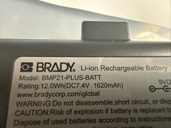 Brady ac adapter battery charger BMP21, BMP21-LAB, BMP21-PLUS, M210, M210-LAB