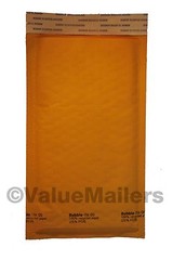 250 #00 5×10 Quality Kraft ( Bubble – Lite) Bubble Mailers Envelopes Bags USA