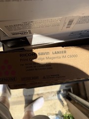 Ricoh Genuine Magenta Toner Print Cartridge for IM C6000, C 4500 MPN 842279