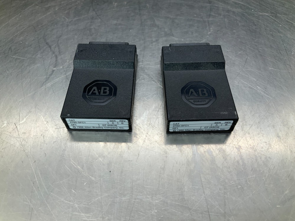 (2) Allen-Bradley 2760-SFC1 Protocol Cartridge