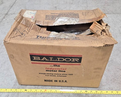 BALDOR RELIANCE VM3558T MOTOR 2HP 1750 RPM 3PHASE 60HZ 3524M TYPE TEFC, 0180J
