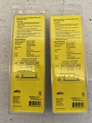 Blue Sea 2300 10 Position Common BusBar Screw Terminal w Cover 2-Pack NEW