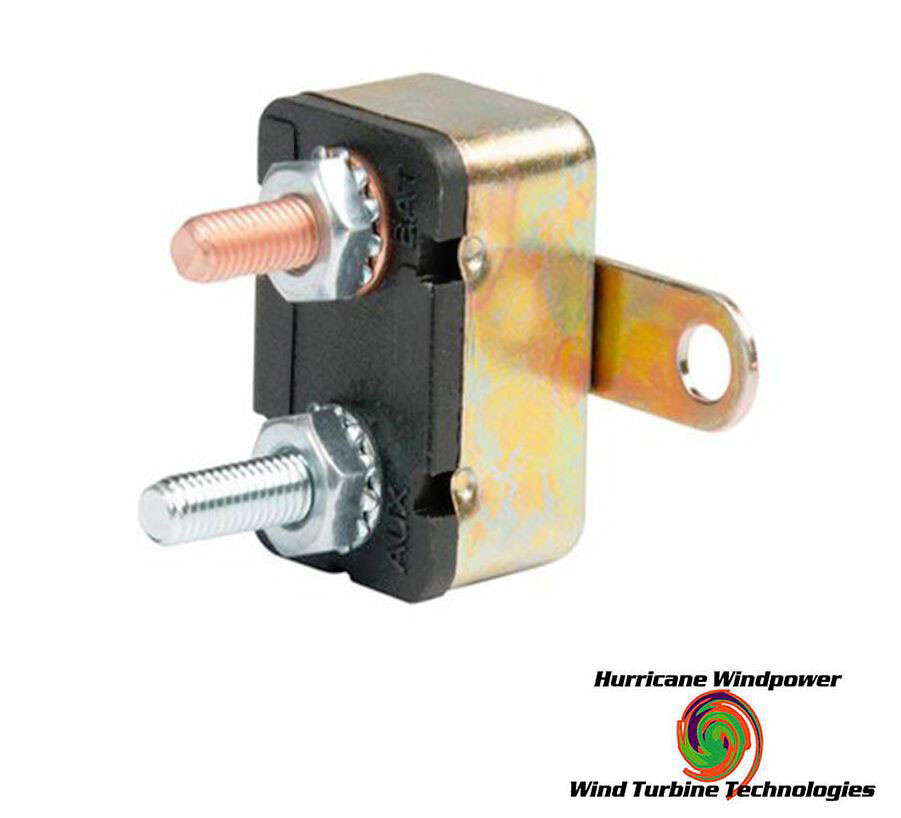 12 Volt 40 Amp DC Auto Reset Circuit Breaker Type 1 for Wind, Solar, Automotive