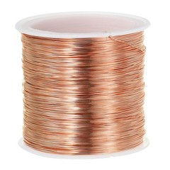 28 Gauge Jewelry Wire, 328 Feet/100M Pure Copper Jewelry Beading Wire Soft Me…