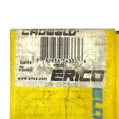 Erico Cadweld HSC2Q Graphite Mold 4/0 Concentric to Steel Pipe Flat Surface 115