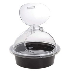 HUBERT 3-Piece Sampling Set with Dome Lid 10″ Dia