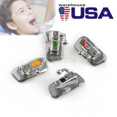 100Bags Dental Orthodontic Buccal Tubes Roth 0.022 1st Molar Bondable Non-conv
