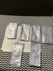 Vinyl Tag Protector size # 8 lot of 60 Bedford 3-1/8 x 6-1/4 plastic