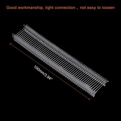 5000Pcs Standard Tagging Gun Fasteners,0.5 Inch Transparent Plastic Refills