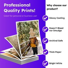 Dull 80lb Text Digital Low Gloss Paper, C2S, 11 x 17, 100 Sheets