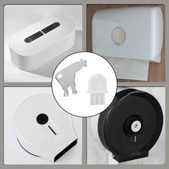 Paper Towel Dispenser Key, 10 Pack Toilet Paper Dispenser Key for Universal Waff