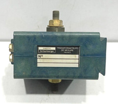Enertec Schlumberger JVR75 Instrument Transformer 20/5A 0.6/3KV 50/60Hz Ith 40In