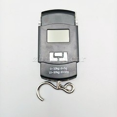 Portable Fish Scale Travel LCD Digital Hanging Luggage Electronic 110lb / 50kg
