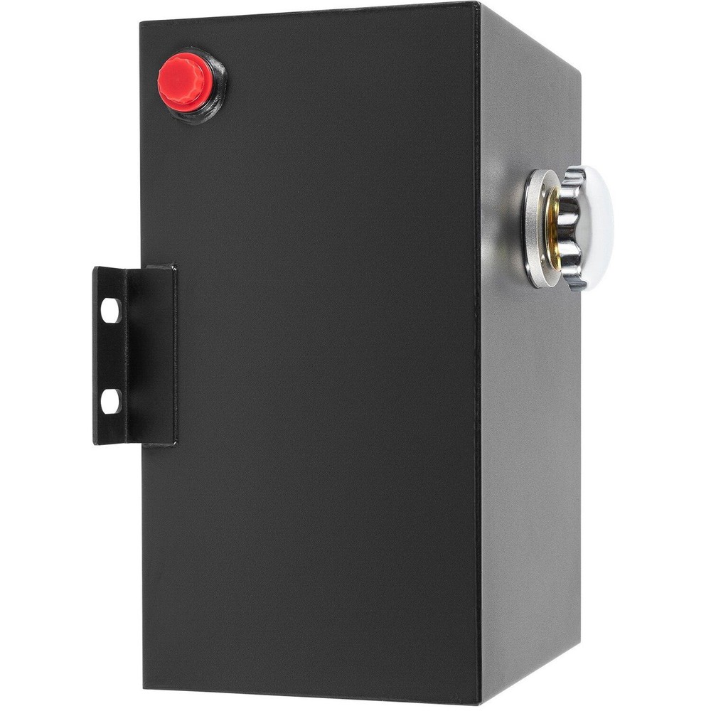 5 Gallon 14 Gauge Hydraulic Fluid Reservoir Tank with Outlet 0.75″ & Inlet 1.5″