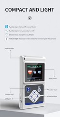 3 Channel ECG/EKG Holter Recorder Monitor-Heart Rhythm Event Recorder for 24hr