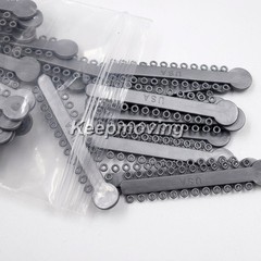 1040 Pcs/Pack Dental Orthodontic Ligature Ties Elastic Rubber Bands 44 Colors