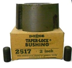 DODGE TAPER LOCK BUSHING 2517 **2″** APPROX 3 3/8″ LARGEST OD, 1 3/4″ DEPTH