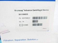 BOX 24 PALL MCP030C41 MICROSEP CENTRIFUGAL DEVICE 30K MWCO