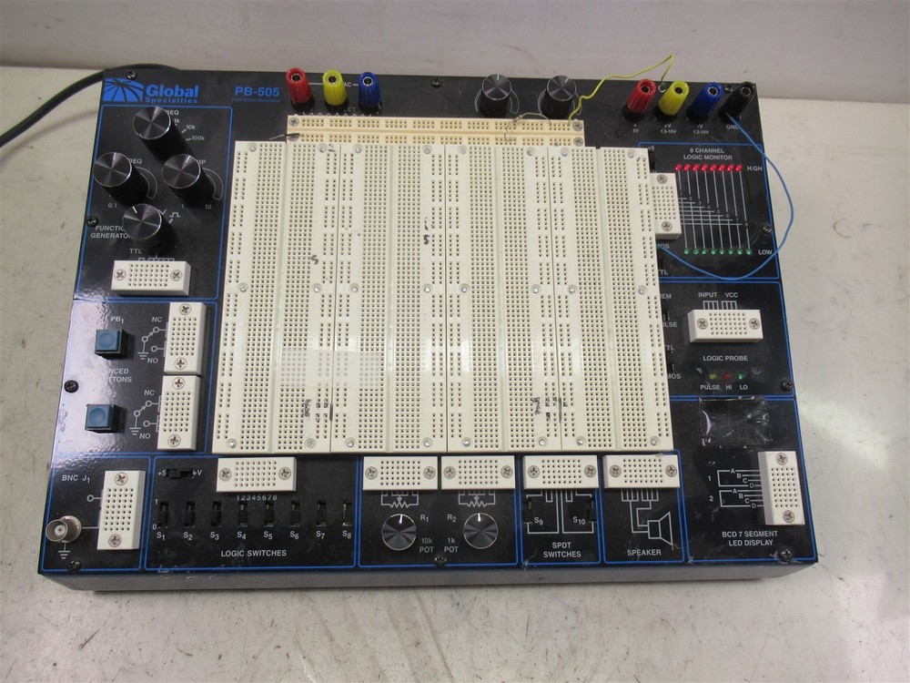 Global Specialties PB-505 Proto-Board Design Workstation Electronics Trainer