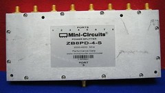 MINI-CIRCUITS POWER SPLITTER ZB8PD-4-S 2000-4200 MHz