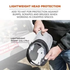 NEW Universal Bump Cap Insert Lightweight Head Protection for Safety and Comfort