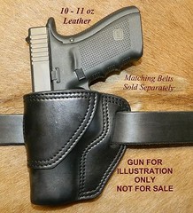Gary C’s Avenger Left Hand OWB HOLSTER fits Glock 21 or Glock 20 Leather