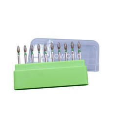 Dental Endo Diamond Burs FG Pointed Football 368/023C Coarse Grit High Speed