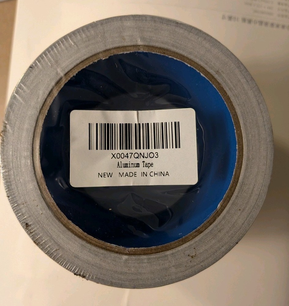 Brand New Aluminum Tape 3in Wide 1in Thick 3in Wide Aluminum Foil Tape 1 Roll