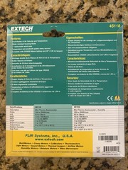 Extech Mini Waterproof Thermo Anemometer – NEW