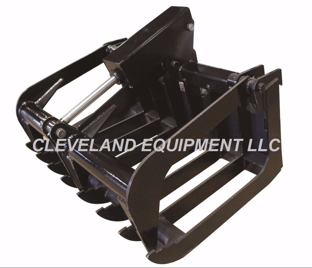 NEW 42″ MINI ROOT GRAPPLE ATTACHMENT – Bobcat MT50 MT52 Skid Steer Track Loader